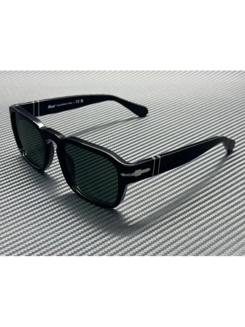 New Persol Men Black Sunglasses 56-21-145